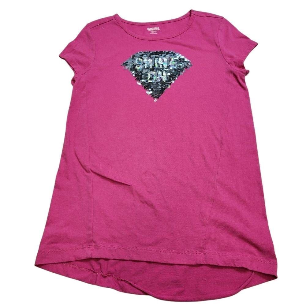 Gymboree flip sequin shirt S5/6